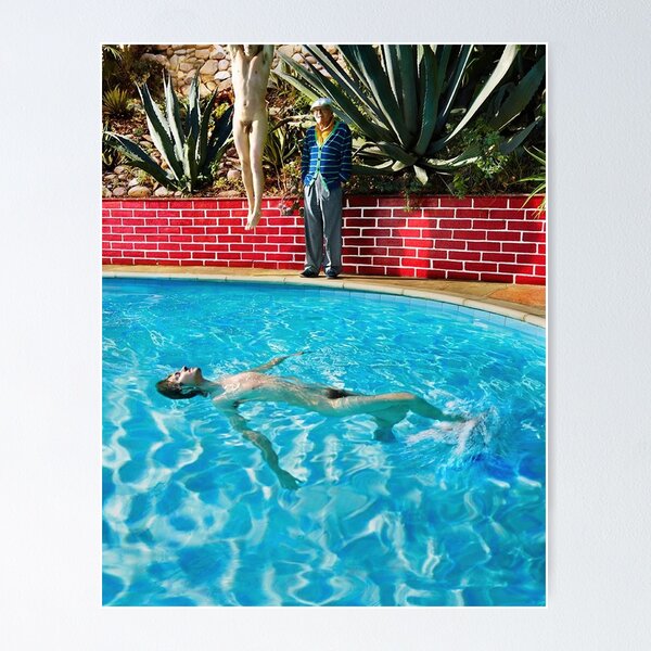 Swimming Pool, Blue Water, Summer Vibe Poster for Sale by Doki Doki