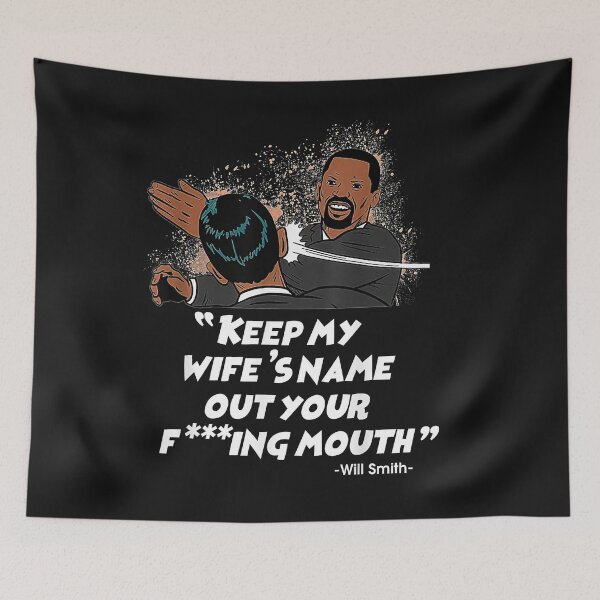 Item preview, Smith Oscar 2022 Keep My Wife's Name Out Of Your F"ing Mouth designed and sold by SEINENGAPPI23.