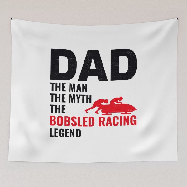 Item preview, Bobsleigh Bobsled Bobsleighing Dad Fathers day designed and sold by TastefulTees.