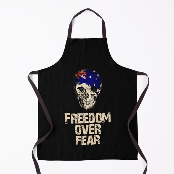 Item preview, Freedom over fear - Brave skull of Australia   designed and sold by Jeanetteandsons.