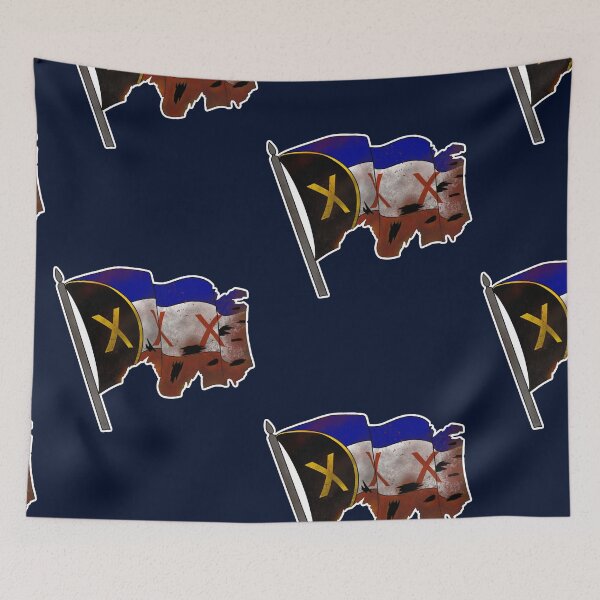 Item preview, Burned L’manburg flag designed and sold by Bubble-emCreate.