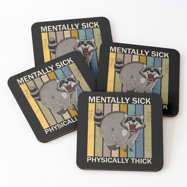 Item preview, Mentally Sick Physically Thick designed and sold by ValentinaHramov.