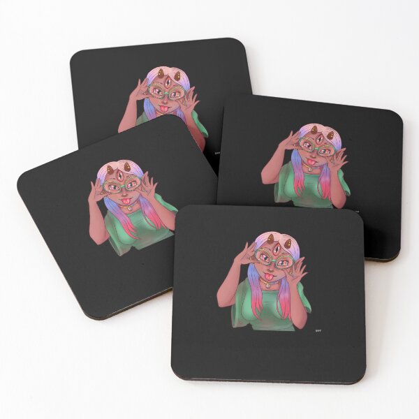Item preview, Three Eyes Demon Babe Classic designed and sold by FloydBlacks.