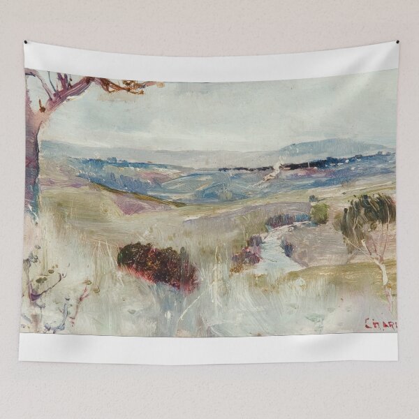 Item preview,   Dandenongs from Heidelberg - Charles Conder designed and sold by Vintage Designs +.