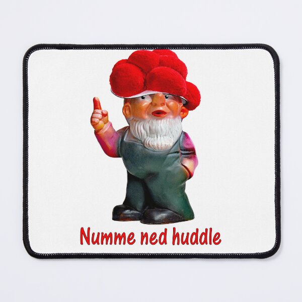Item preview, Bollenhut Garden Gnome - Number ned huddle - designed and sold by iL PhotoArt Germany.