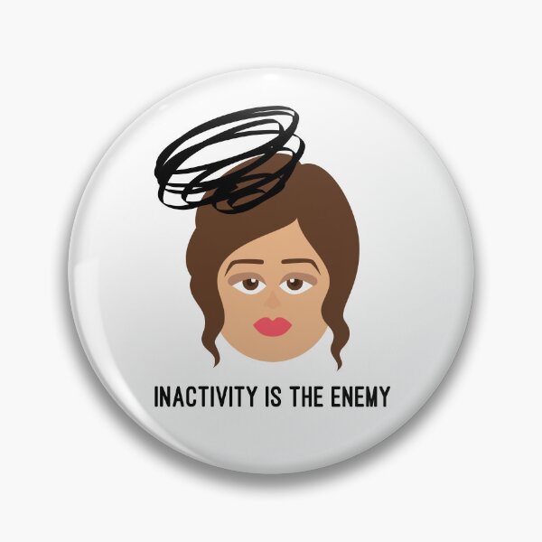 Item preview, Inactivity is the enemy designed and sold by CherieTree.