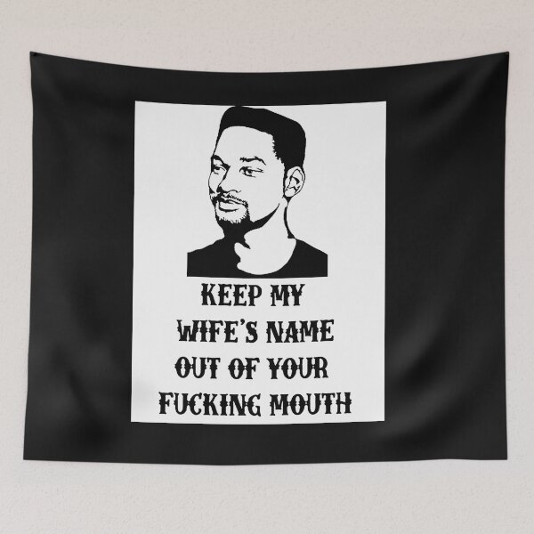 Item preview, Smith Oscar 2022 Keep My Wife's Name Out Of Your F"ing Mouth designed and sold by SEINENGAPPI23.