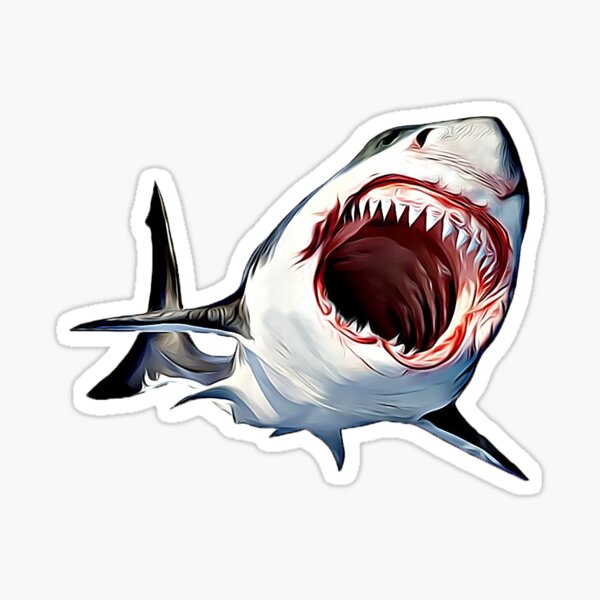 JAW Shark Stickers – arothy