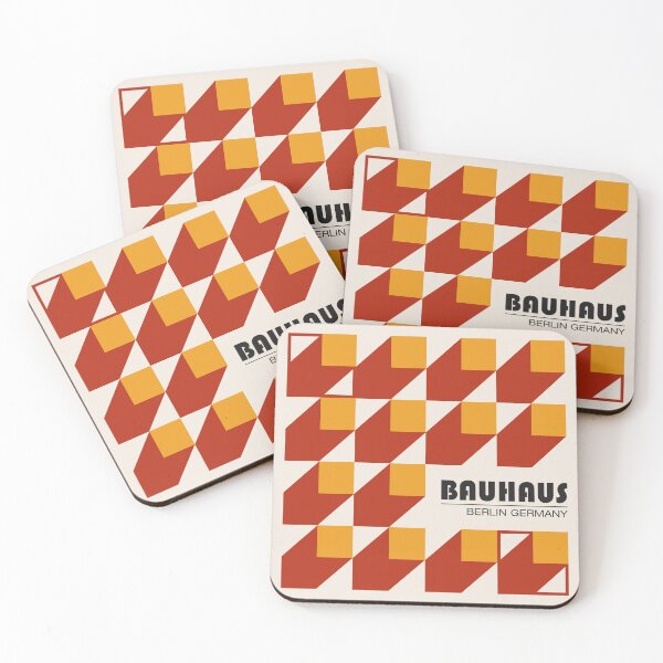 Item preview, Bauhaus - Retro / Art Deco architecture discipline from Berlin, Germany - Available in posters, etc - Rust Blocks designed and sold by ArcFoundationCo.