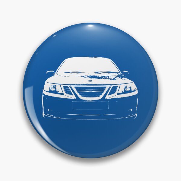 Item preview, Saab 9-3 2nd generation classic car white monoblock designed and sold by soitwouldseem.