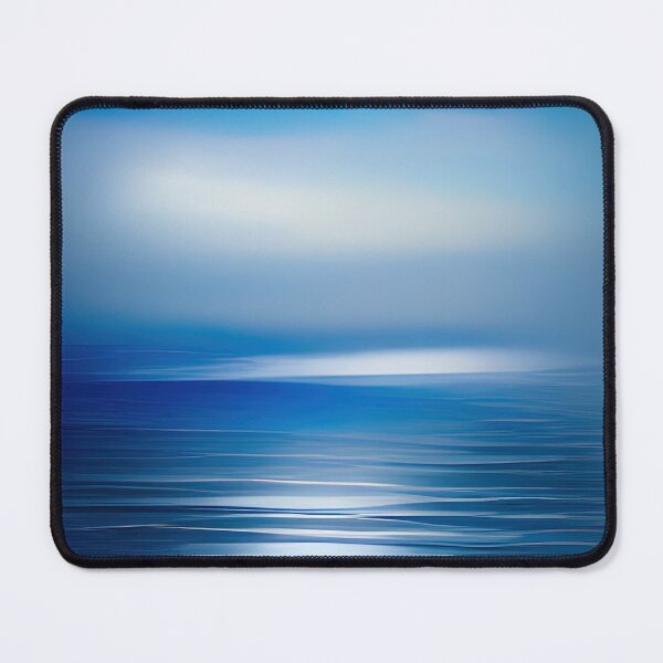 Item preview, Minimalist Seascape 01 Calming Blue designed and sold by mhfoto.
