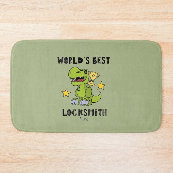 Item preview, Locksmith, Locksmithing, Metalworking, Worlds Best, Funny, Humor, Dinosaur, T Rex, Tyrannosaurus, Animal, World Greatest, Dino designed and sold by iHeartDinosaurs.