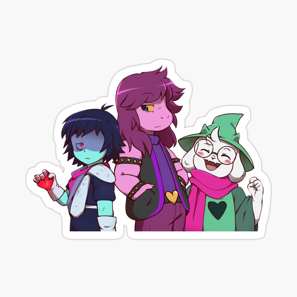 Deltarune - Kris, Susie and Ralsei!