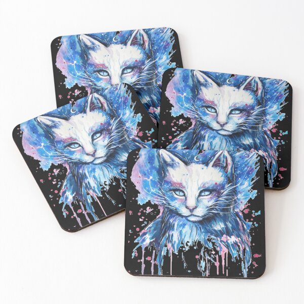 Item preview, Cats Drawing Painting Art, Cat, multicolored cat painting, Classic . designed and sold by sekqfzeranb.