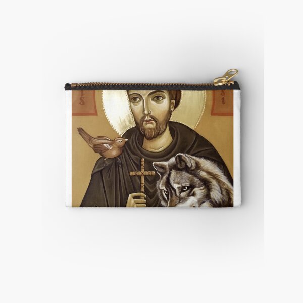Item preview, Icon of St Francis of Assisi by Olga Bileski designed and sold by ikon-olga.