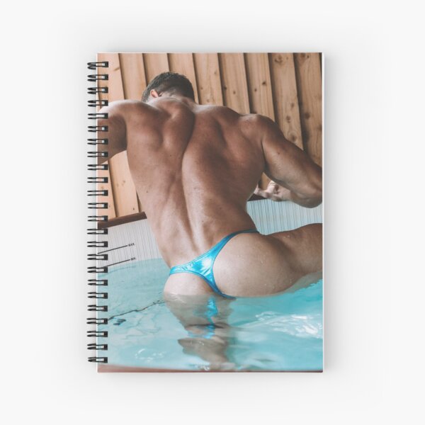 Man Thong Spiral Notebooks for Sale Redbubble photo