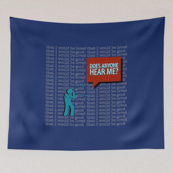 Item preview, Does Anyone Hear Me   designed and sold by Flat6Storea.