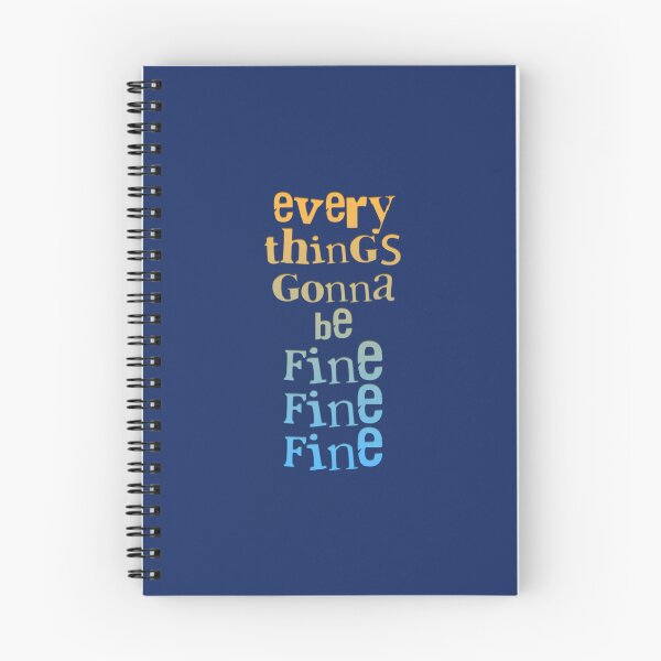Item preview, Everythings gonna be fine fine fine   designed and sold by Flat6Storea.