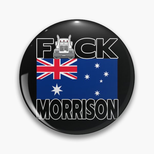 Item preview, FREEDOM RALLY AUSTRALIA - TRUCKERS FOR FREEDOM - F-CK MORRISON - AUSTRALIAN FLAG    designed and sold by Jeanetteandsons.