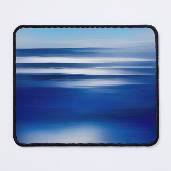 Item preview, Minimalist Seascape 03 Blue Serenity designed and sold by mhfoto.