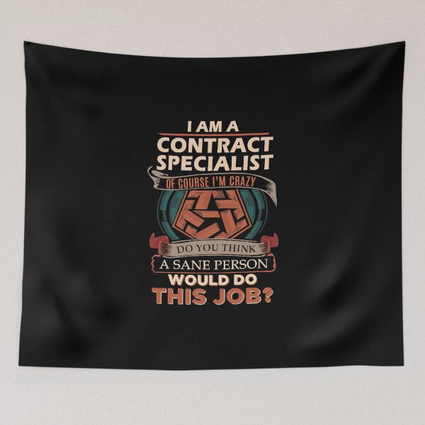 Item preview, Contract Specialist T Shirt - Sane Person Gift Item Tee Essential T-Shirt designed and sold by Douottrq.