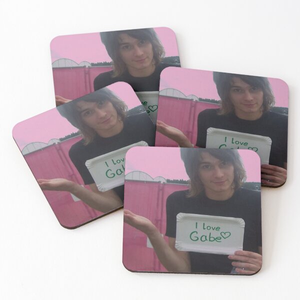 Item preview, gabilliam i love gabe matching stickers t shirt designed and sold by darkdarknights.