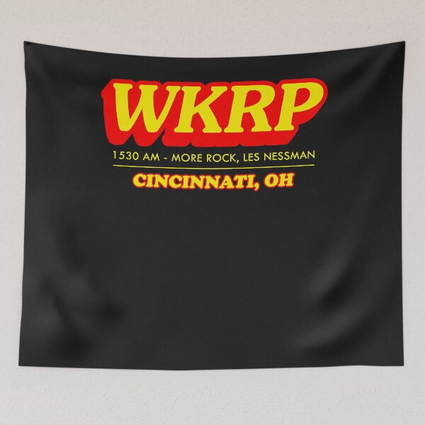 Item preview, Wkrp logo classic t shirt designed and sold by britneikae4007.
