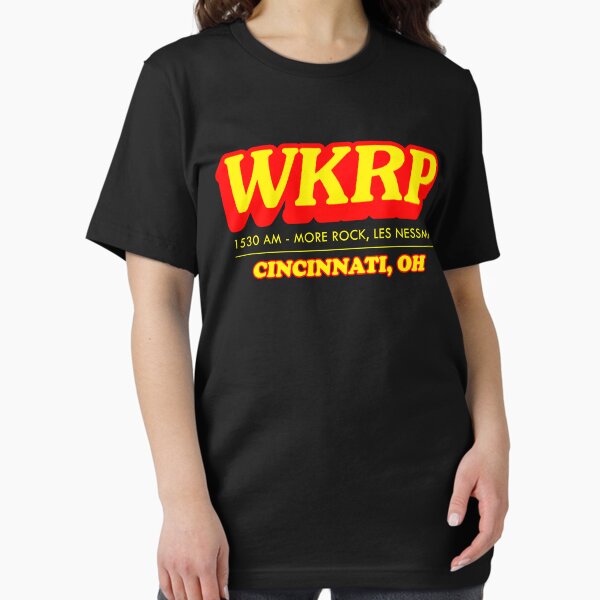 Item preview, Wkrp logo classic t shirt designed and sold by britneikae4007.