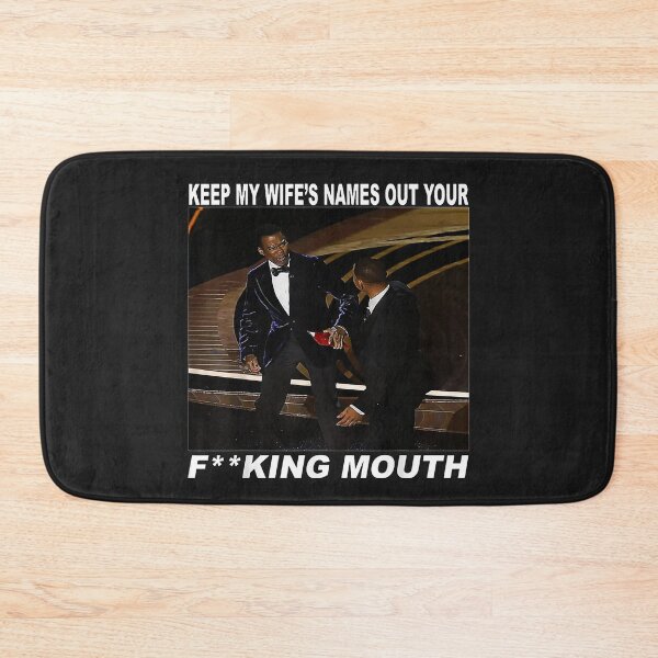 Item preview, Smith Oscar 2022 Keep My Wife's Name Out Of Your F"ing Mouth designed and sold by SEINENGAPPI23.