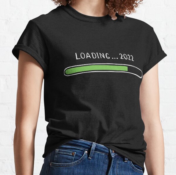 Loading Please Wait Bar T-Shirt Computer Desk Tees Geeky Gifts Gamer Birthday Gifts Gamer T-shirt Gamer Gifts Gamer Gifts