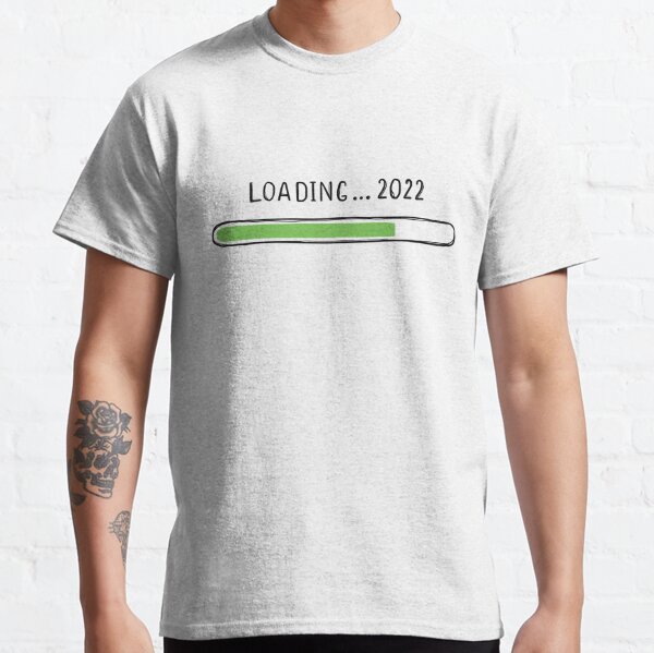 Loading Please Wait Bar T-Shirt Computer Desk Tees Geeky Gifts Gamer Birthday Gifts Gamer T-shirt Gamer Gifts Gamer Gifts