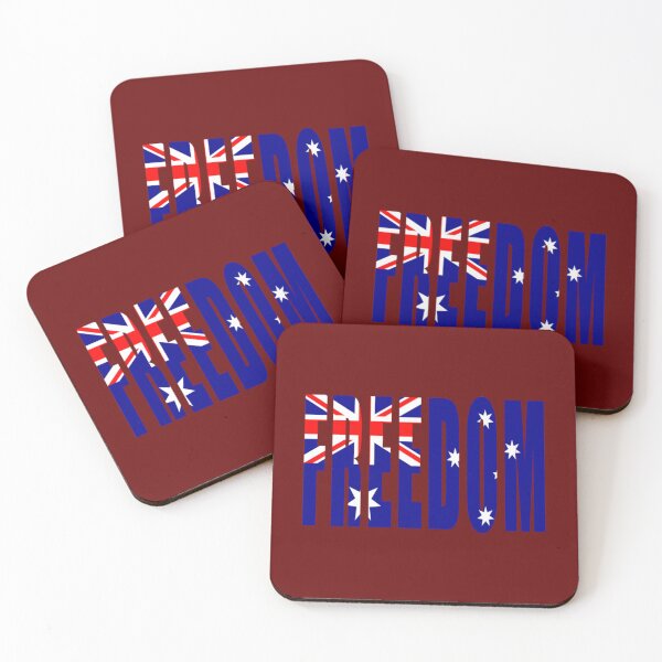 Item preview, Freedom, patriot Australian flag   designed and sold by Jeanetteandsons.