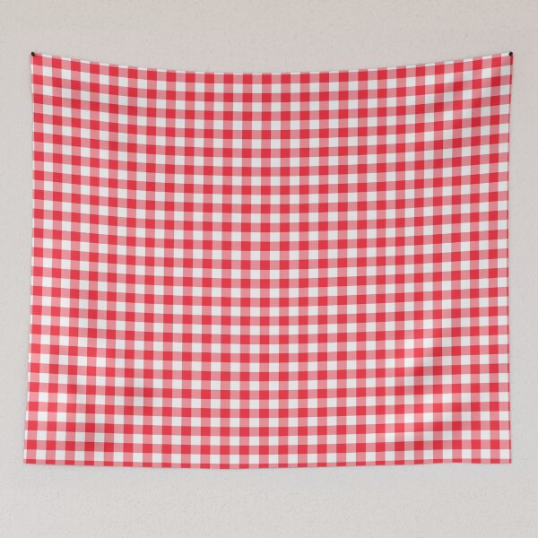 Item preview, Gingham Red designed and sold by Kawaii85.