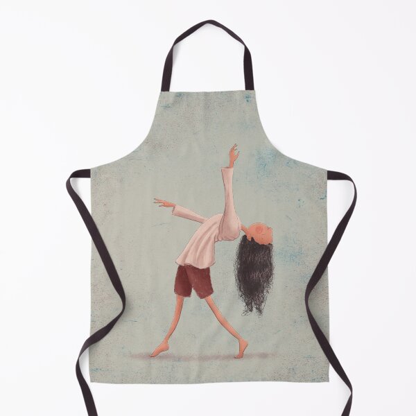 Item preview, Whimsical Woman Stretching her Head Backwards designed and sold by haximica.
