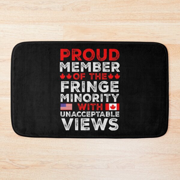 Item preview, Fringe Minority With Unacceptable View- Trucker Freedom Convoy   designed and sold by Jeanetteandsons.