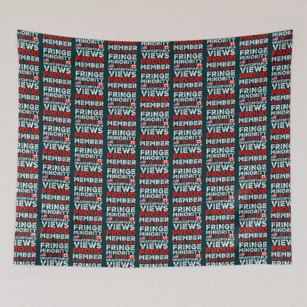 Item preview, Fringe Minority With Unacceptable View- Trucker Freedom Convoy   designed and sold by Jeanetteandsons.