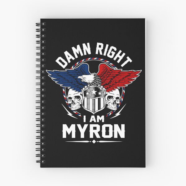 Item preview, Myron Name T Shirt - Damn Right I Am Myron Gift Item Tee designed and sold by rolandchel.