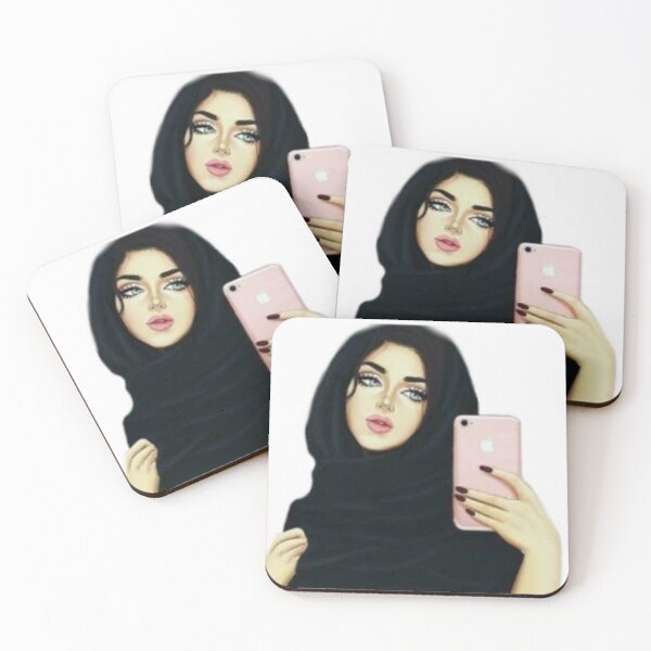Item preview, scarf girl sticker designed and sold by Soukadany17.