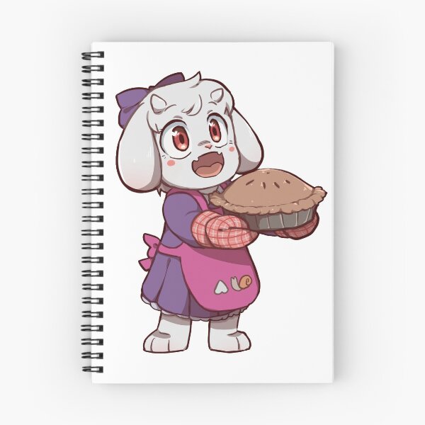 Item preview, La pequeña Toriel y su pastel designed and sold by Rayium.