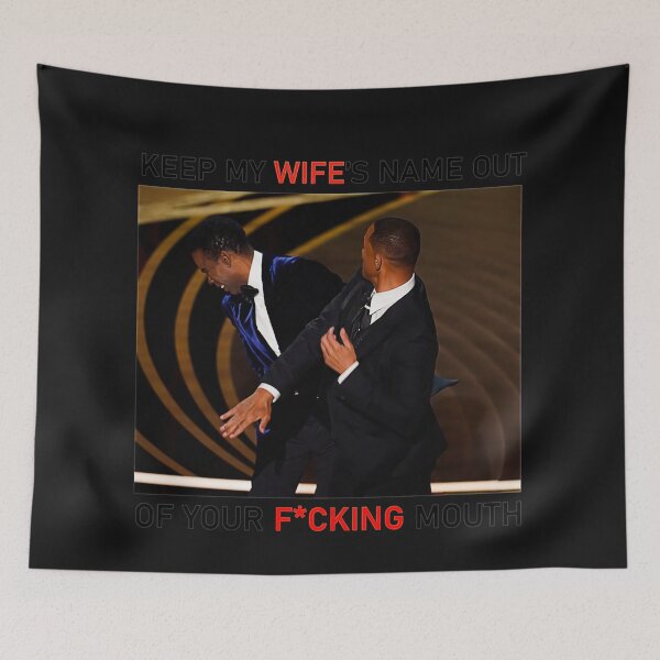 Item preview, Smith Oscar 2022 Keep My Wife's Name Out Of Your F"ing Mouth designed and sold by SEINENGAPPI23.