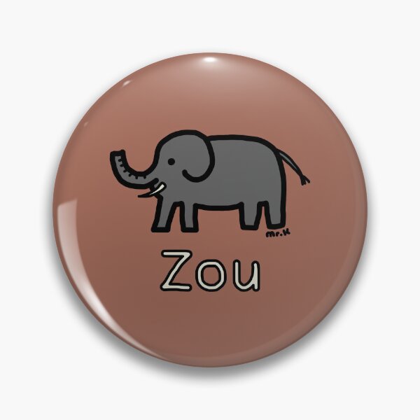 Item preview, Zou (Elephant) Japanese design in color designed and sold by MrKShirts.