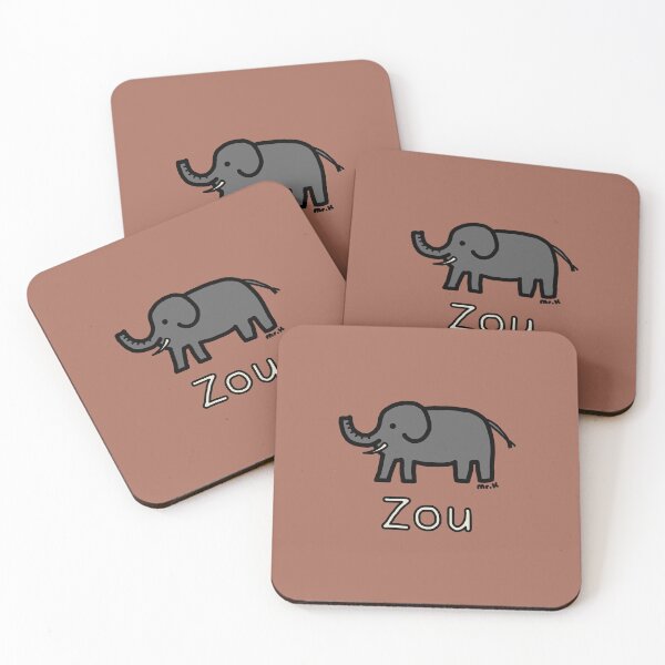Item preview, Zou (Elephant) Japanese design in color designed and sold by MrKShirts.