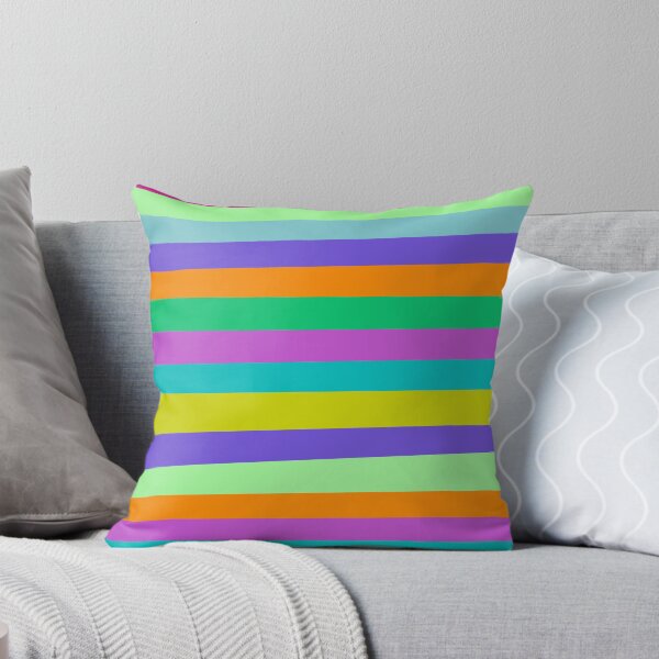 Item preview, Topsy Turvy colourful striped print designed and sold by Grey-Brunette.