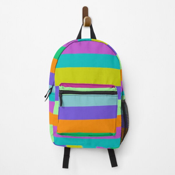 Item preview, Topsy Turvy colourful striped print designed and sold by Grey-Brunette.