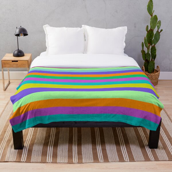 Item preview, Topsy Turvy colourful striped print designed and sold by Grey-Brunette.