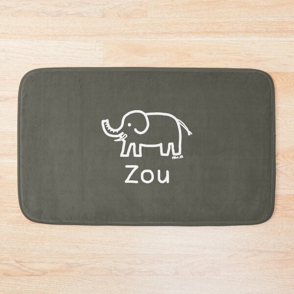 Item preview, Zou (Elephant) Japanese design in white designed and sold by MrKShirts.