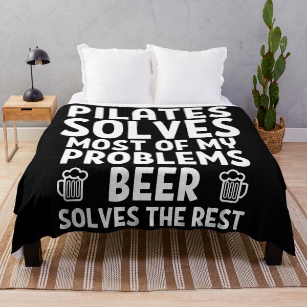 Item preview, Pilates solves most of my problems. Beer solves the rest. designed and sold by TheGreenGoat.