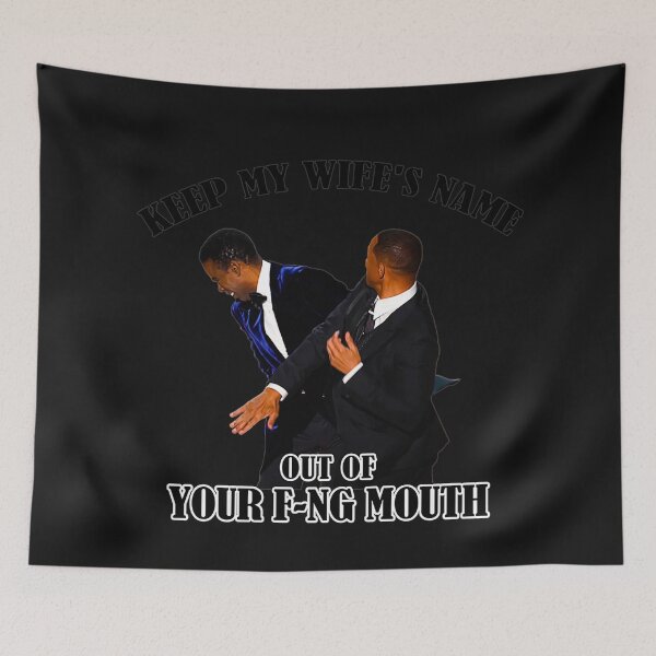 Item preview, Smith Oscar 2022 Keep My Wife's Name Out Of Your F"ing Mouth designed and sold by SEINENGAPPI23.