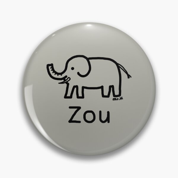 Item preview, Zou (Elephant) Japanese design in black designed and sold by MrKShirts.