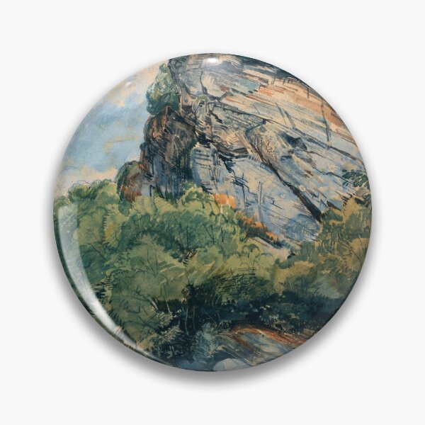 Item preview, St. Goarhausen on the Rhine Between Koblenz and Mainz - John Frederick Lewis (1827) designed and sold by Geraldo Garcia.